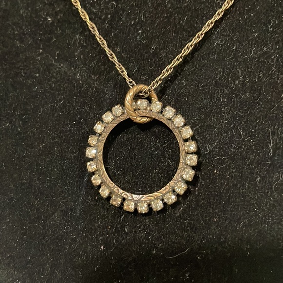 liz palacios Jewelry - LIZ PALACIOS HALO SWAROVSKY NECKLACE.